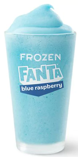 Frozen Fanta® Blue Raspberry