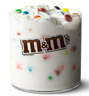 McFlurry® with M&M’S® Candies